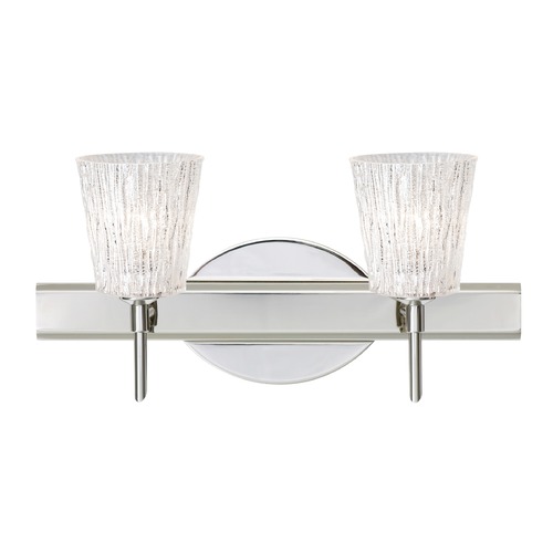 Besa Lighting Besa Lighting Nico Chrome LED Bathroom Light 2SW-5125GL-LED-CR