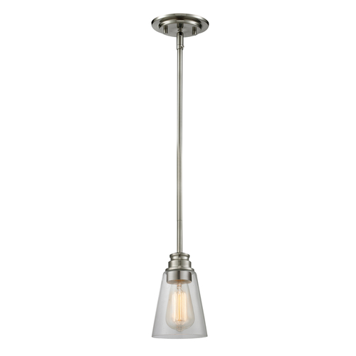 Z-Lite Annora Brushed Nickel Mini Pendant by Z-Lite 428MP-BN