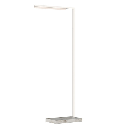 Visual Comfort Modern Collection Klee 43-Inch LED Floor Lamp in Nickel & Marble by Visual Comfort Modern 700PRTKLE43N-LED927