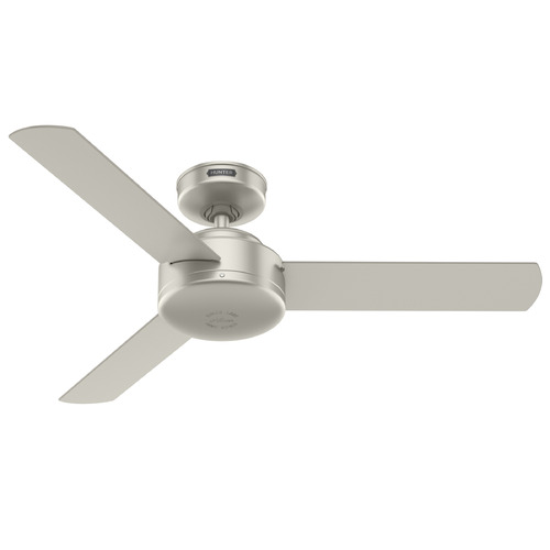 Hunter Fan Company Presto Matte Nickel Ceiling Fan Without Light