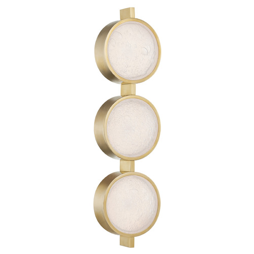 Corbett Lighting Ansonia Vintage Brass LED Sconce