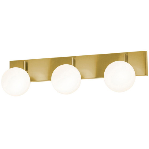 AFX Lighting Afx Lighting Metropolitan Satin Brass LED Bathroom Light METV3008L30D1SB