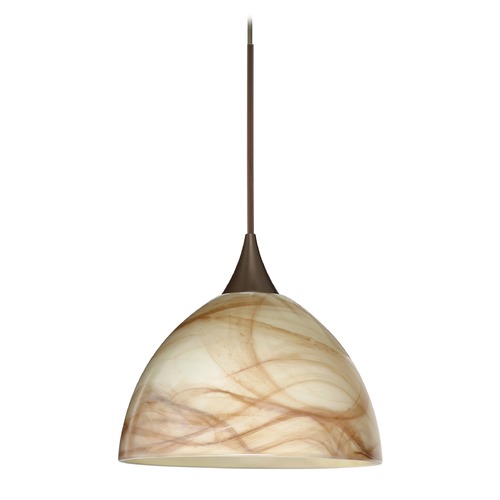 Besa Lighting Brella Bronze Mini-Pendant Light