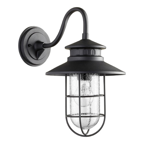 Moriarty Noir Outdoor Wall Light by Quorum Lighting