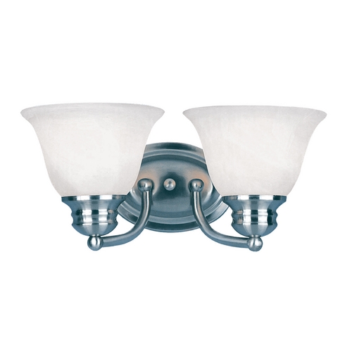 Malibu Satin Nickel Bathroom Light by Maxim Lighting
