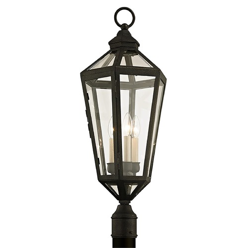Calabasas Vintage Bronze Post Light by Troy Lighting