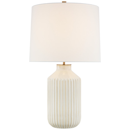 Visual Comfort Signature Collection Kate Spade New York Braylen Table Lamp in Ivory by Visual Comfort Signature KS3636IVOL