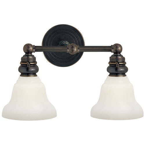 Visual Comfort Signature Collection E.F. Chapman Boston Functional 2-Light in Bronze by Visual Comfort Signature SL2932BZSLEGWG