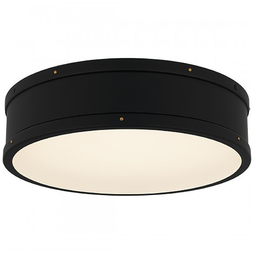 Quoizel Lighting Quoizel Flush Mount Matte Black LED Flushmount Light