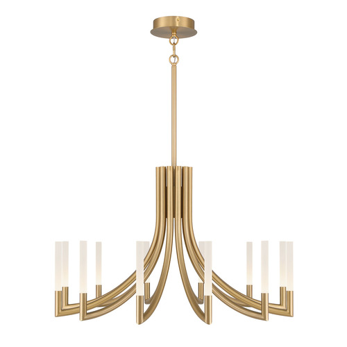 Olette 36-Inch LED Chandelier in Gold by Eurofase Lighting