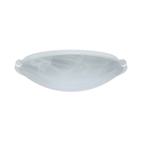 Besa Lighting Flushmount Light Marble Glass White by Besa Lighting 968052-WH