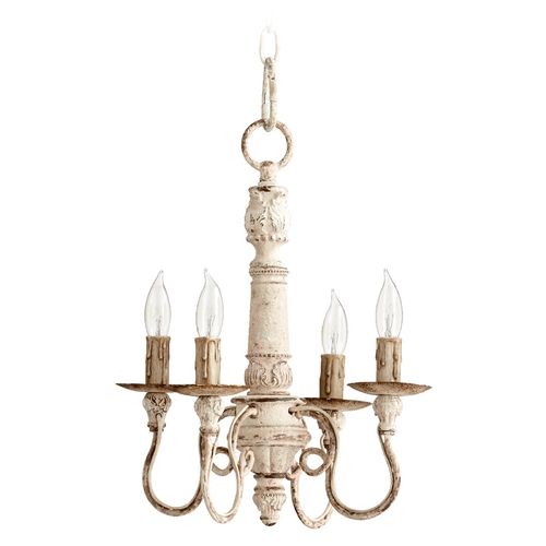 Salento Persian White Chandelier by Quorum Lighting