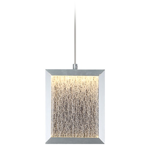 Brentwood Brushed Aluminum LED Pendant by Avenue Lighting