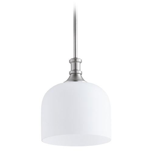 Richmond Satin Nickel Mini Pendant by Quorum Lighting