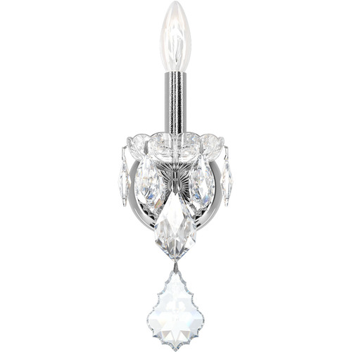 Century Polished Silver Sconce by Schonbek Lighting