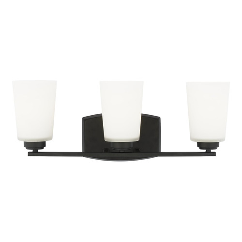 Generation Lighting Franport 21-Inch Midnight Black Bathroom Light by Generation Lighting 4428903-112