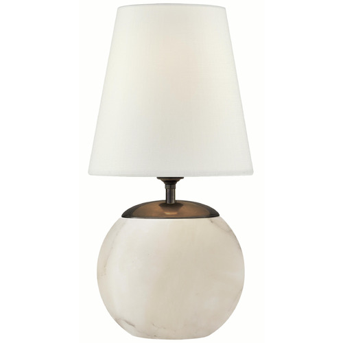 Visual Comfort Signature Collection Thomas O'brien Terri Alabaster Accent Lamp
