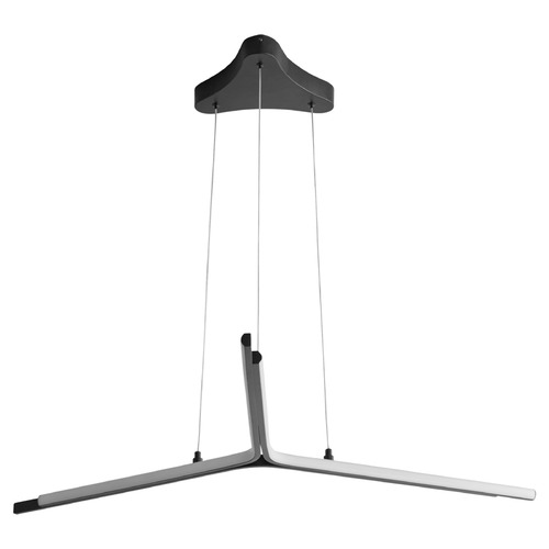 Oxygen Estrella Black LED Pendant Light