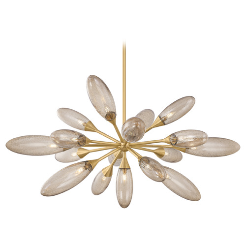 Corbett Lighting Cordoba Vintage Brass LED Chandelier