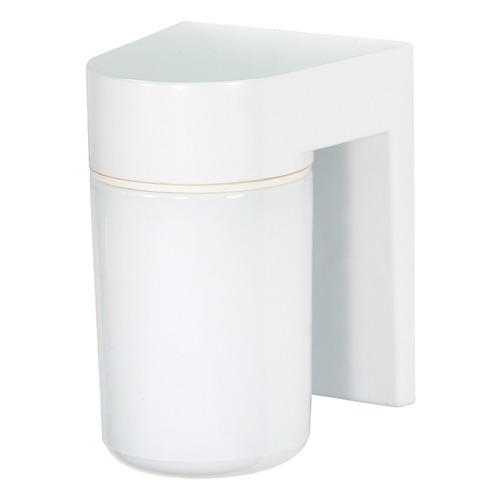 White Outdoor Wall Light by Nuvo Lighting