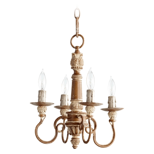 Quorum Lighting Salento French Umber Mini-Chandelier by Quorum Lighting 6006-4-94