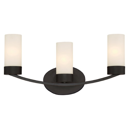 Denver Mahogany Bronze Bathroom Light by Nuvo Lighting