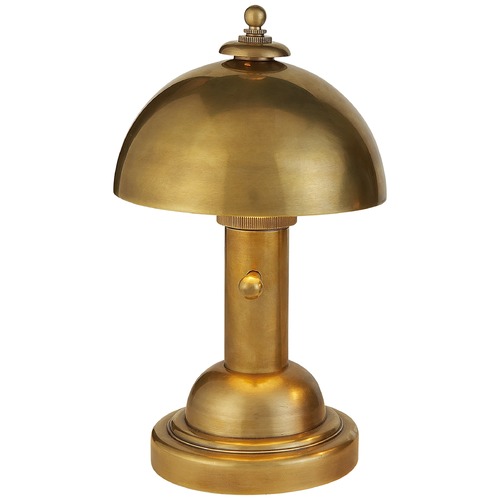 Visual Comfort Signature Collection Thomas OBrien Totie Task Lamp in Antique Brass by Visual Comfort Signature TOB3142HAB