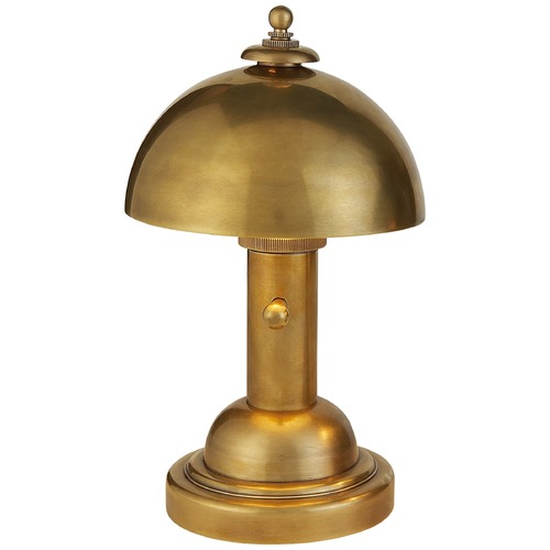 Thomas OBrien Totie Task Lamp in Antique Brass by Visual Comfort Signature
