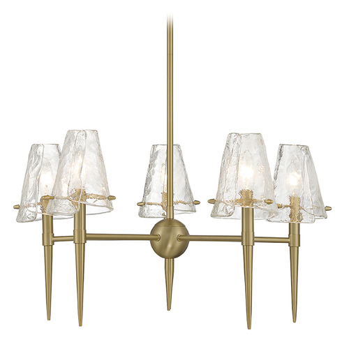 Savoy House Shellbourne 26-Inch Chandelier in Warm Brass by Savoy House 1-2106-5-322