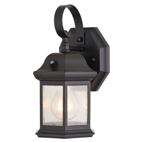 Wellington Medium Bronze Outdoor Wall Light by Vaxcel Lighting