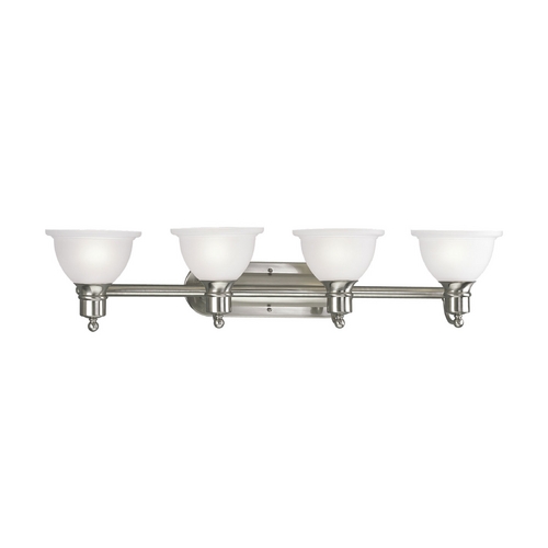 Madison Bathroom Light in Brushed Nickel by Progress Lighting