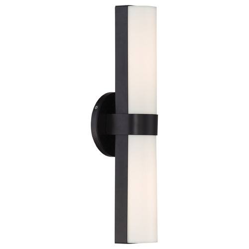 Nuvo Lighting Bond Aged Bronze LED Bathroom Light - Vertical Mounting Only 62/742