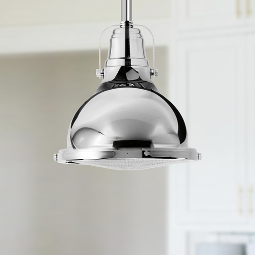 Coastal LED Mini Pendant in Chrome by Progress Lighting
