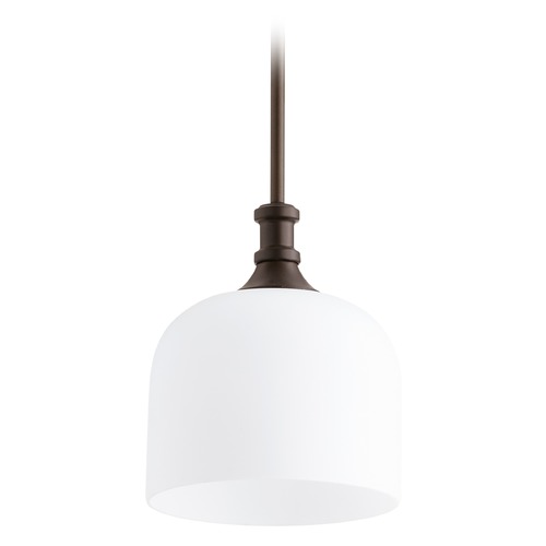 Quorum Lighting Richmond Oiled Bronze Mini Pendant by Quorum Lighting 3911-86