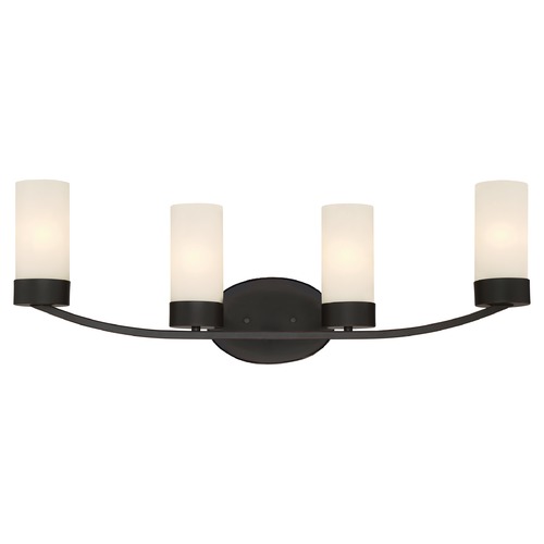 Denver Mahogany Bronze Bathroom Light by Nuvo Lighting