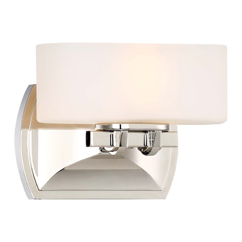 Minka Lavery Drury Polished Nickel Sconce