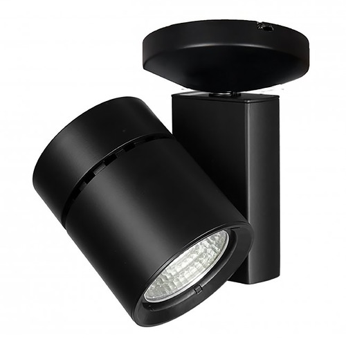 WAC Lighting Wac Lighting Exterminator Ii Black LED Monopoint Spot Light MO-1052N-830-BK