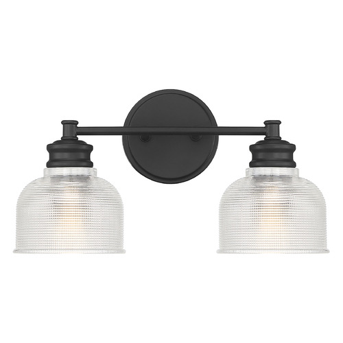16-Inch Bathroom Light in Matte Black by Meridian