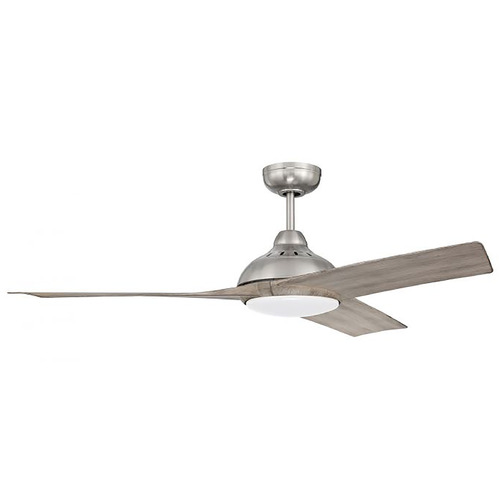 Craftmade Lighting Beckham 54-Inch WiFi LED Fan in Brushed Nickel by Craftmade Lighting BEK54BNK3