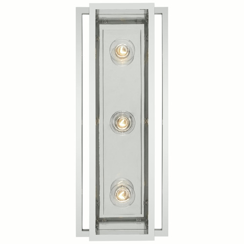 Visual Comfort Signature Collection Ian K. Fowler Halle Bath Light in Nickel by Visual Comfort Signature S2202PN-CG