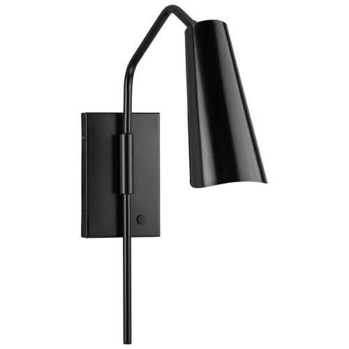 Progress Lighting Safford 1-Light Matte Black Outdoor Wall Lantern