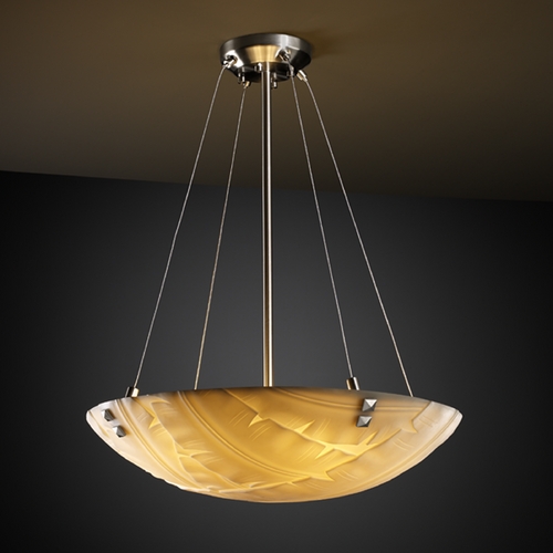 Justice Design Group Justice Design Group Porcelina Collection Pendant Light PNA-9661-35-BANL-NCKL-F3