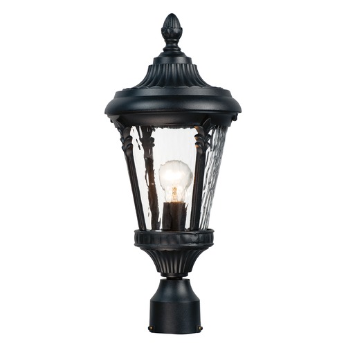 Sentry Black Post Light by Maxim Lighting