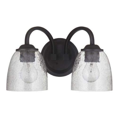 Serene Espresso Bathroom Light by Craftmade Lighting