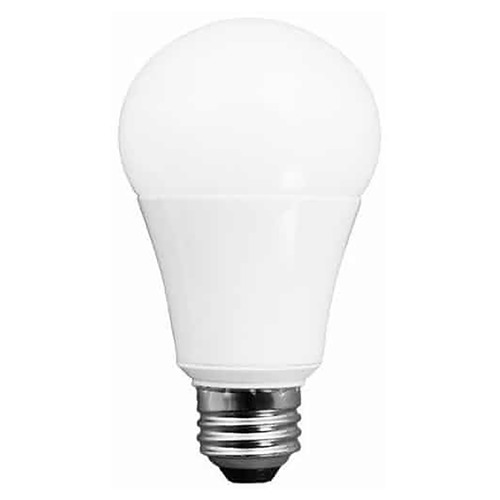 TCP Lighting 800 Lumens Medium Screw (E26) Frosted LED Bulb L9A19D2530K