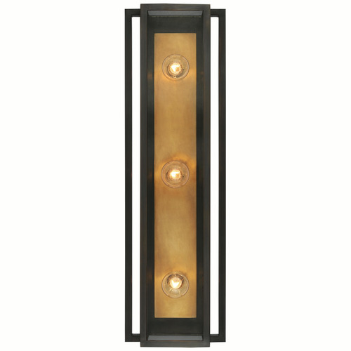 Visual Comfort Signature Collection Ian K. Fowler Halle Bath Light in Bronze by Visual Comfort Signature S2203BZ/HAB-CG