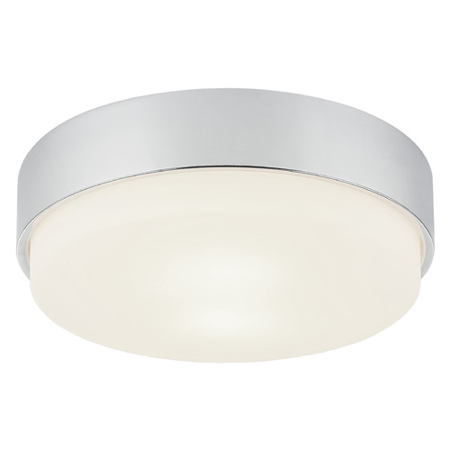 Matteo Lighting Quintz Chrome LED Flushmount Light