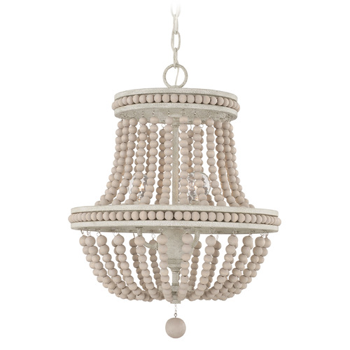 Capital Lighting Handley 15.75-Inch Wide Chandelier in Sand Dollar by Capital Lighting AA1022SR