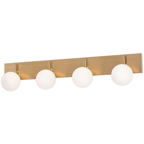 Afx Lighting Metropolitan Satin Brass LED Bathroom Light