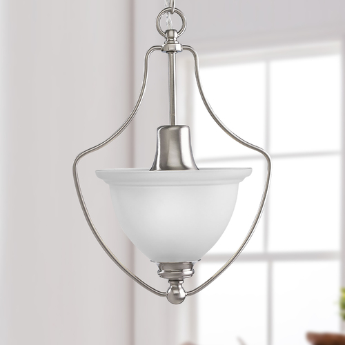 Progress Lighting Madison Brushed Nickel Pendant by Progress Lighting P3792-09